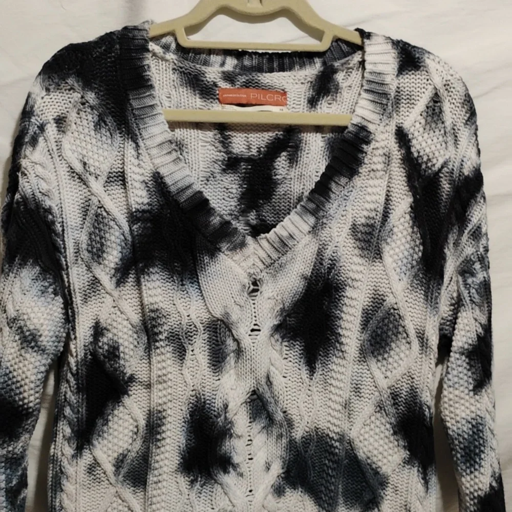 (BX19) SALE! Anthropologie Pilcro Tye Dye Cable Knit Sweater Sz.XS Worn Once